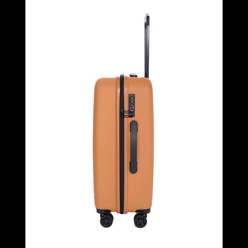 Aries Travel Kuffert Palermo Orange brun 65 Cm 3