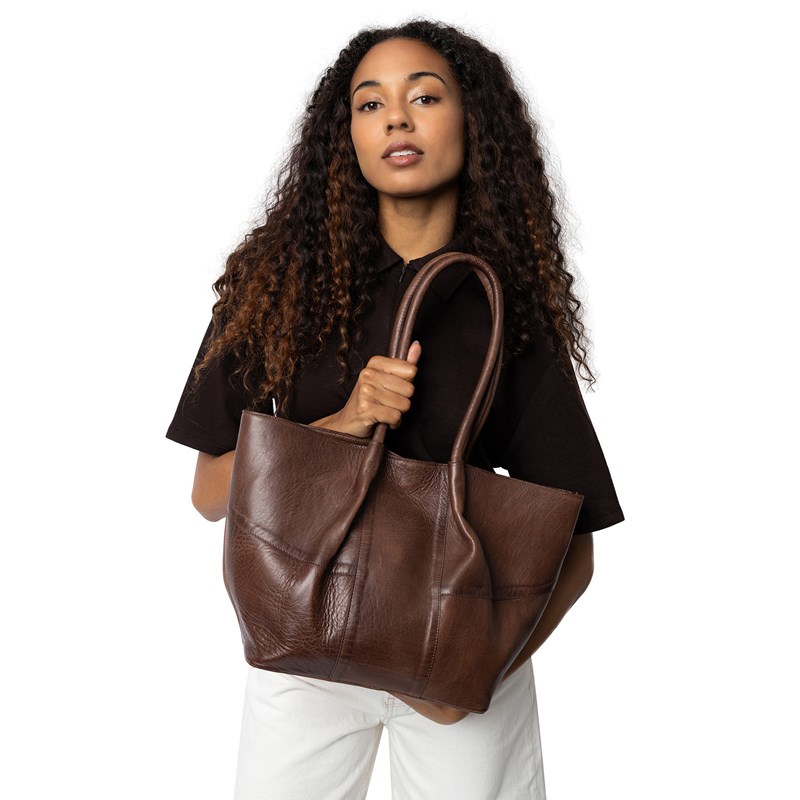 RE:DESIGNED Skuldertaske Mane Small Brun/brun 2