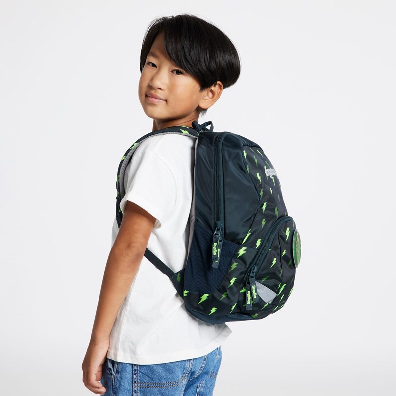 Ergobag Dagisryggsäck Ease L Lumi Grönt mönster 2