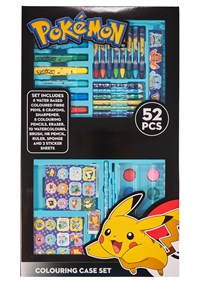Pokèmon Målarset Pokemon 52 stk. Fler färger