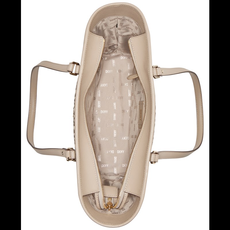 DKNY Shopper Bryant Park Tote Beige/grön 4
