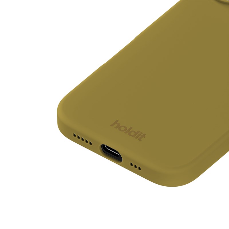 Holdit Mobilcover Warm Olive Oliven Grøn Iphone 16 4