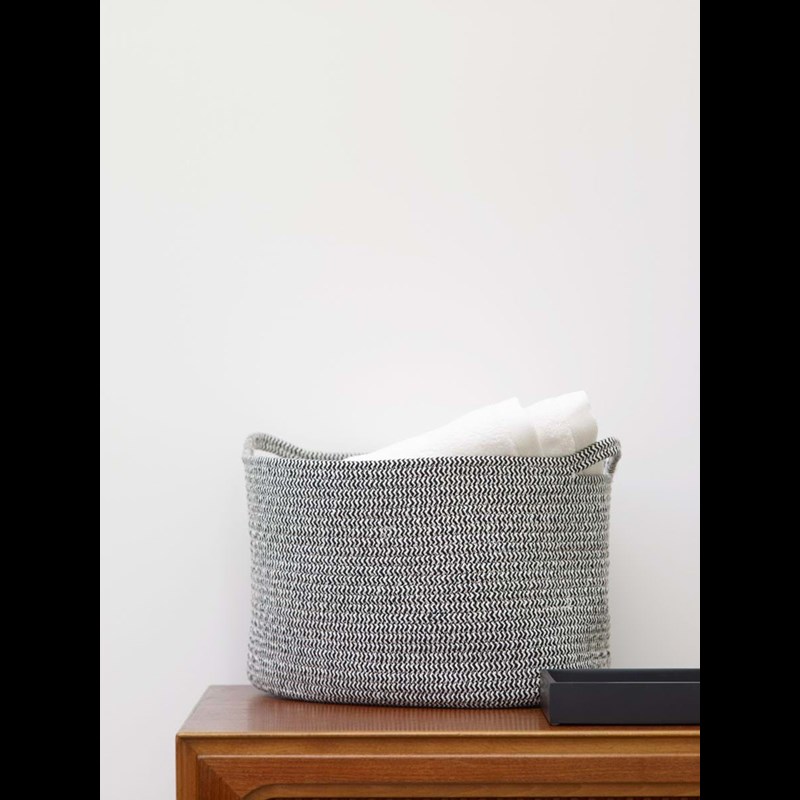 Aquanova Opbevaringskurv Rena Sort 3