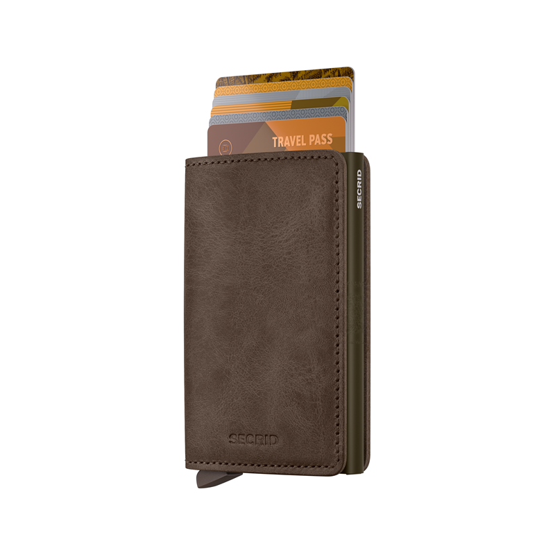 Secrid Slimwallet Brun/brun 1