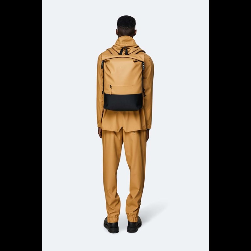 Rains Rygsæk Buckle Rolltop Camel 4