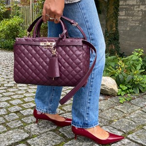 Guess Handväska Idra Girlfriend Bordeaux alt image