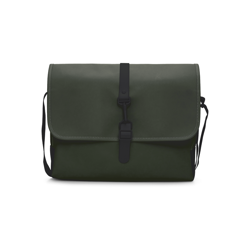 RAINS Skuldertaske Messenger Bag  Grøn 16" 1