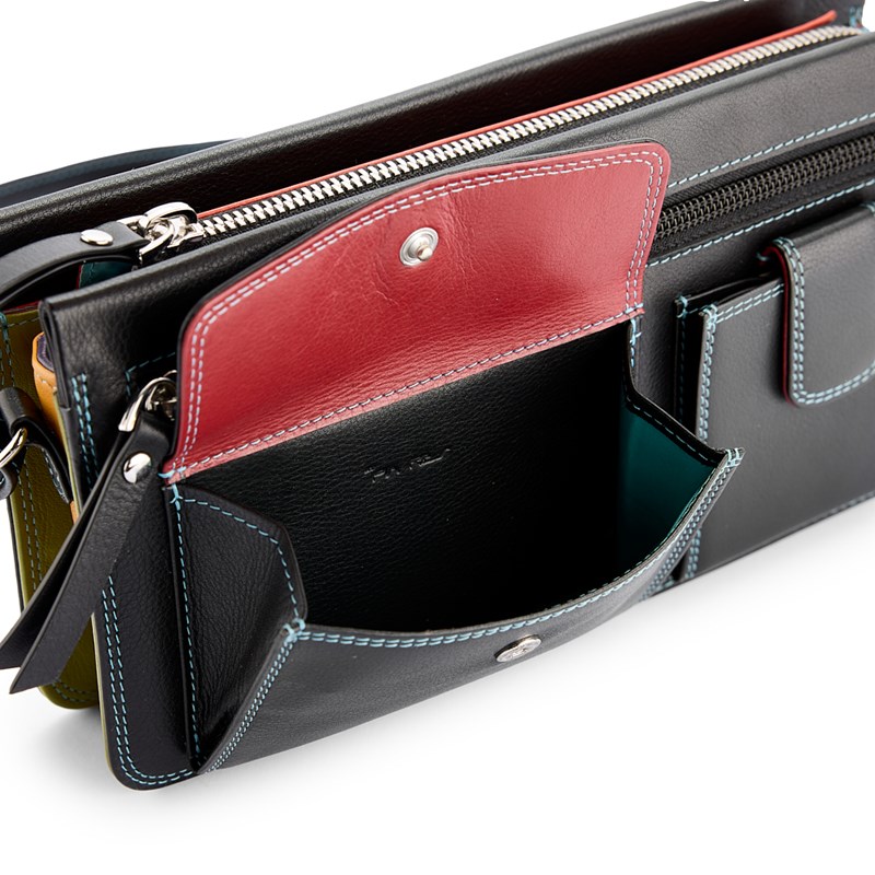 Pia Ries Crossbody Tropical Ovena  Svart 17