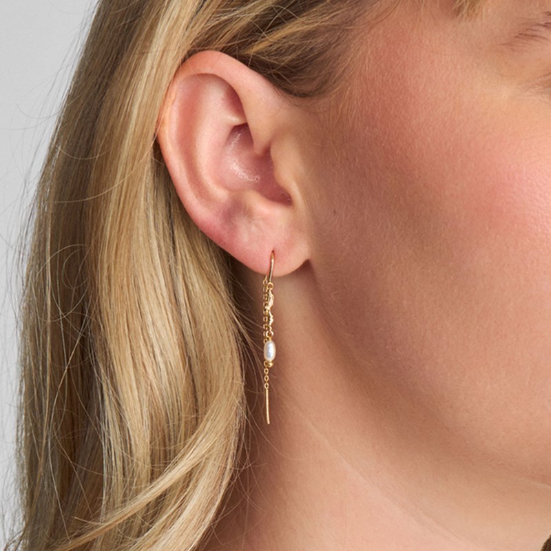 Studio Z Ørehænger Tangled Guld 2