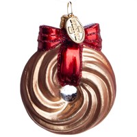 Brink Nordic Julekugle Vaniljekrans Brun/rød 1