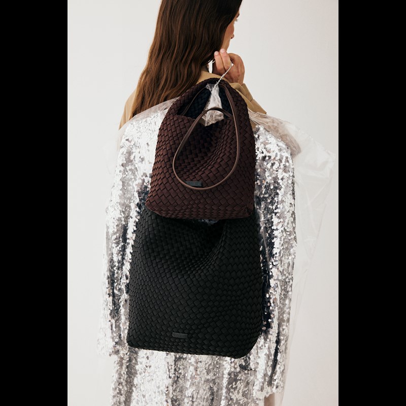 DAY ET Skuldertaske Day Braiding  Mørk Bordeaux 2