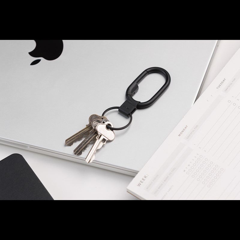 Orbitkey Mini nyckelhållarclip Svart 4