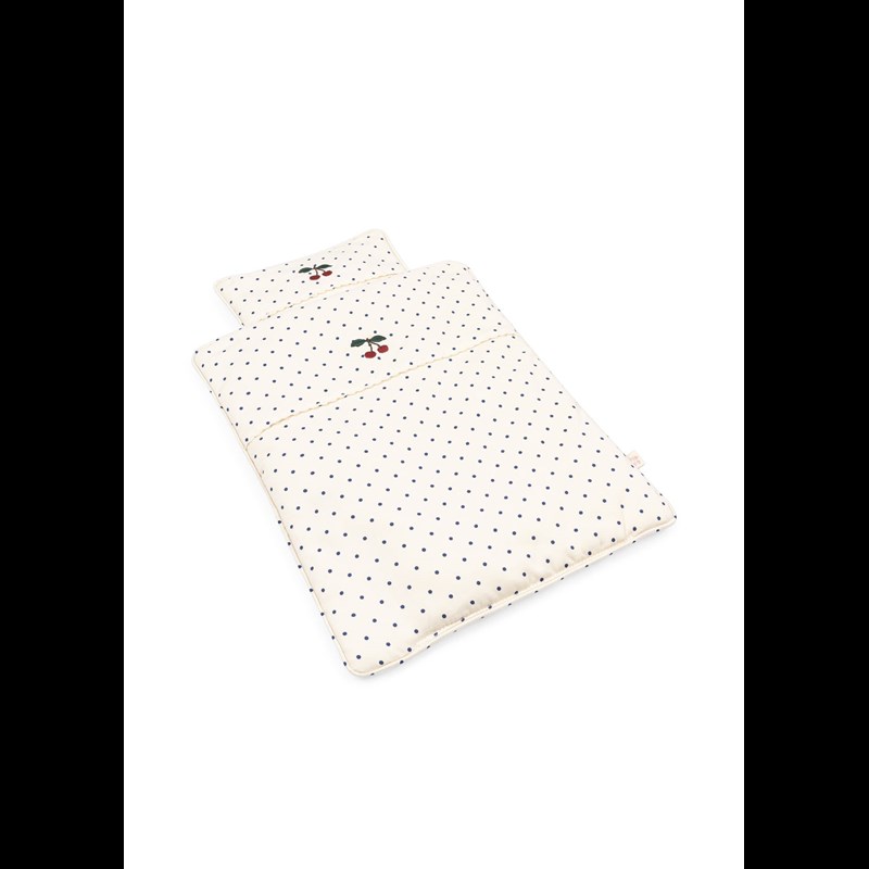 Konges Sløjd Docka sängkläder Estate Röd/Vit 1