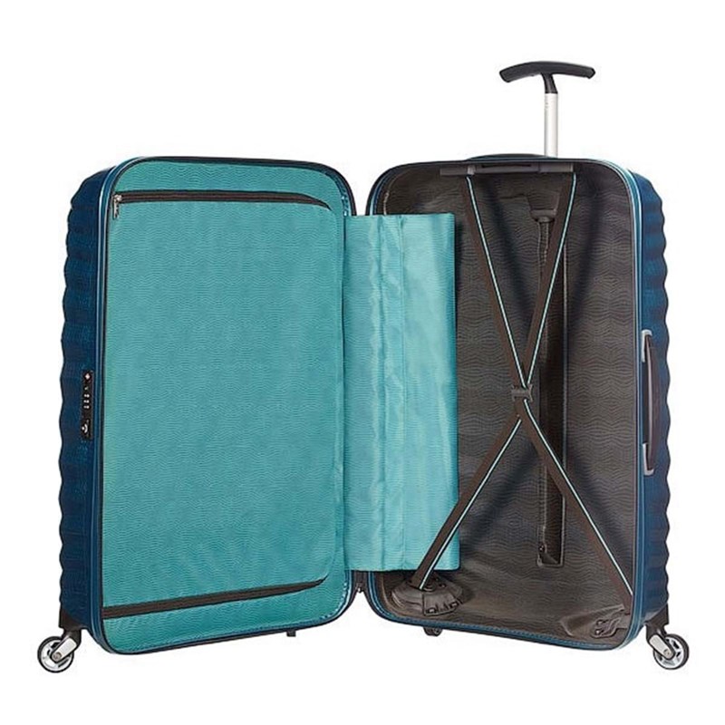 Samsonite Resväska Lite Shock Blågrå 69 Cm 2