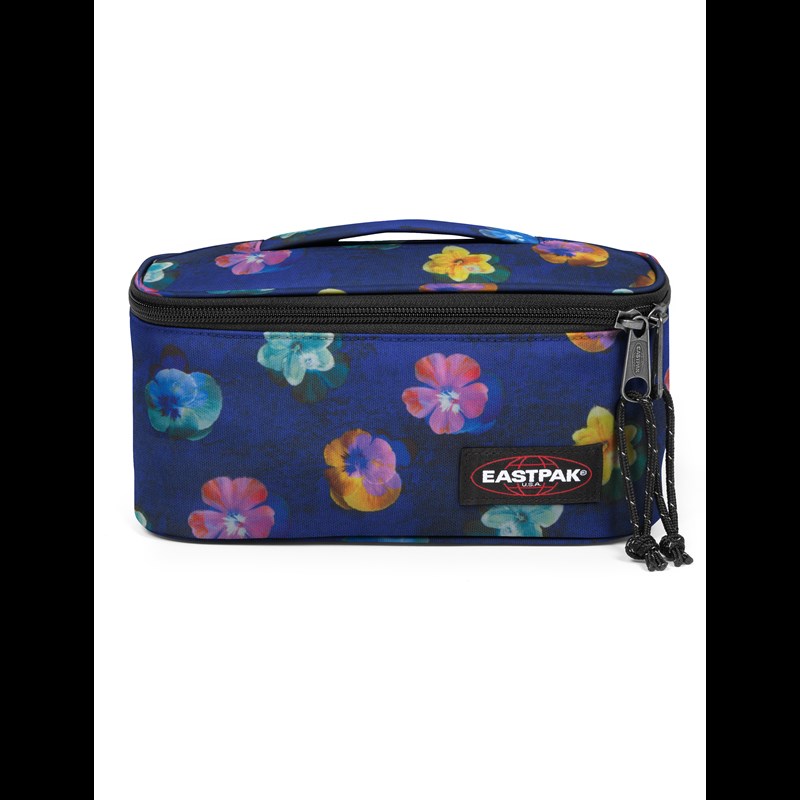 Eastpak Toilettaske Traver Blå m/blomst 1