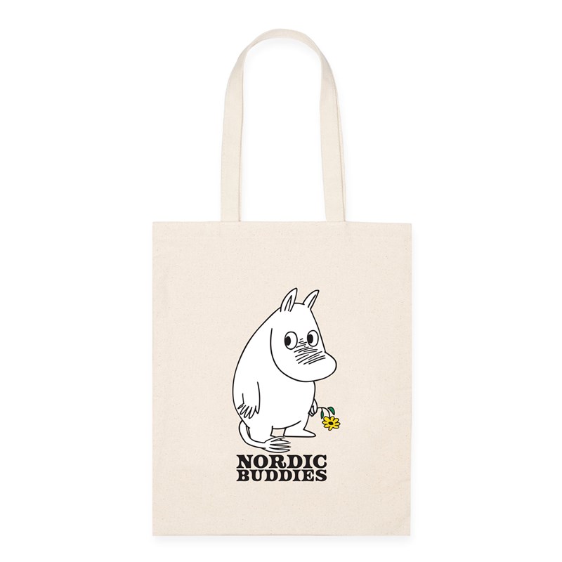 Nordic Buddies Tote Bag Mumi Beige 1