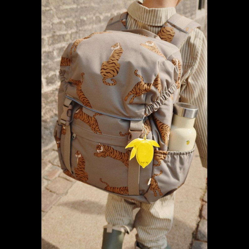 Konges Sløjd Skolväska Clover Tiger Oak Brun/grön 6