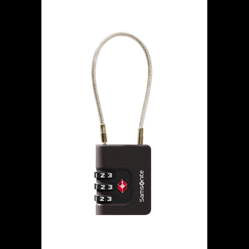 Samsonite TSA Kabellås Svart 4