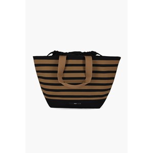 Ecoalf Shopper Spoalf stripe Brun/Sort