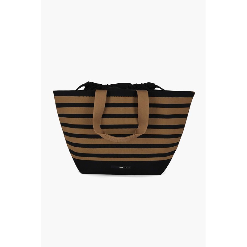 Ecoalf Shopper Spoalf stripe Brun/Sort 1