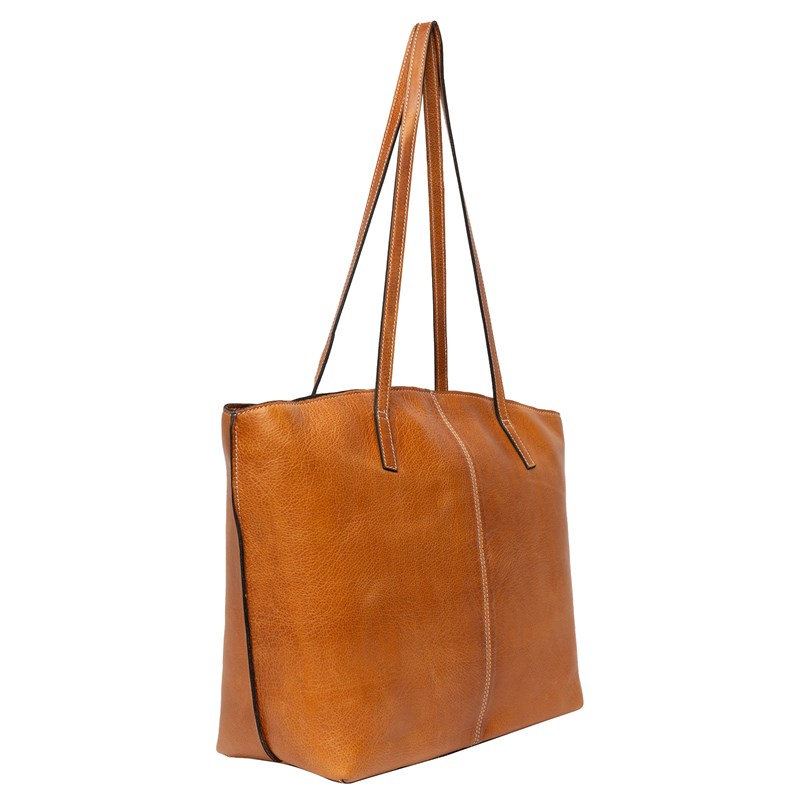 RE:DESIGNED Shopper Malou Small Cognac 2