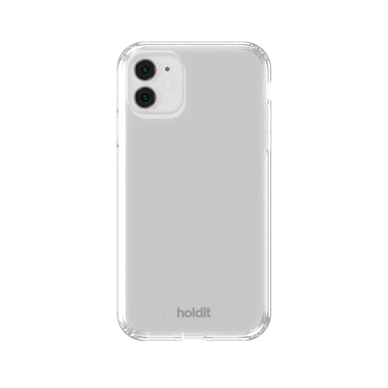 Holdit Mobilfodral Glitter Vit iPhone XR/11 1