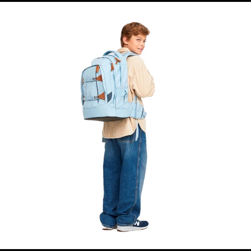Satch Skoletaske Pack Nordic IceBlue Ice blue 2