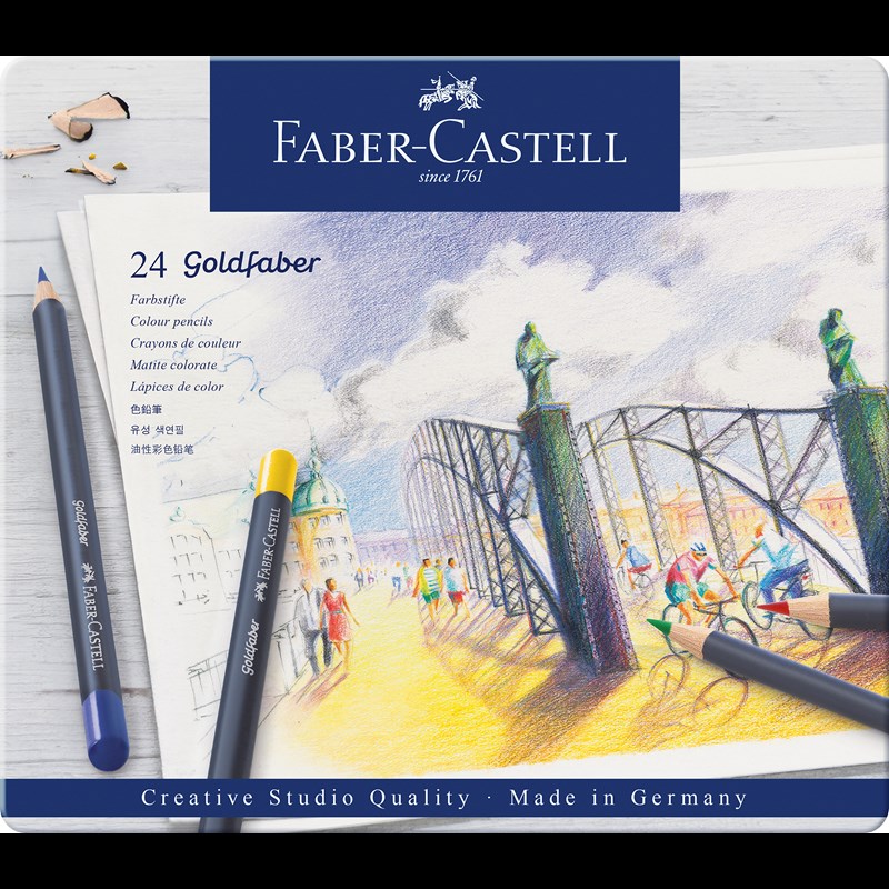 Faber-Castell Farveblyant Goldfaber 24 stk. Multi 1