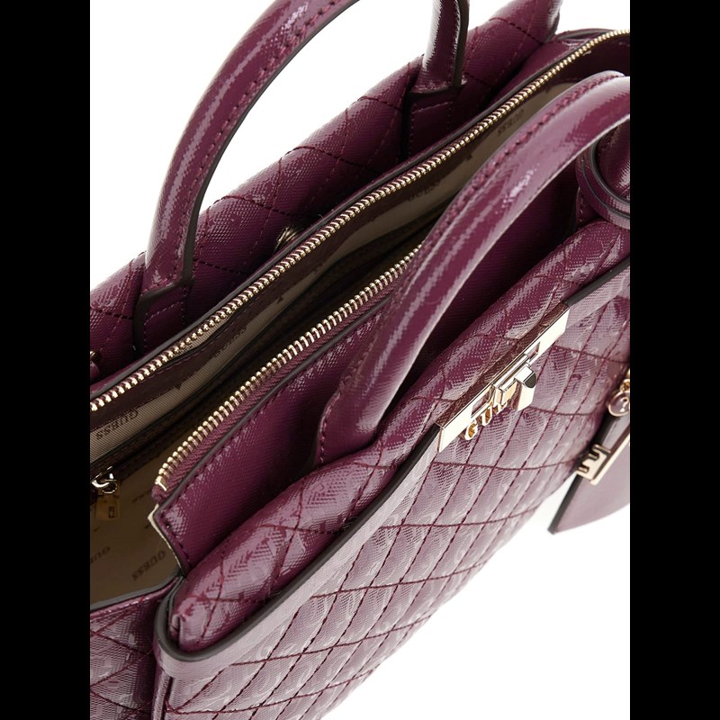 Guess Handväska Idra Girlfriend Bordeaux 4