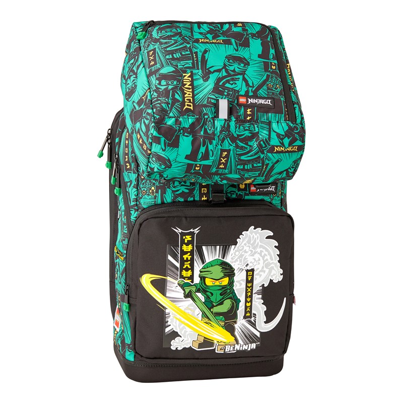 LEGO Bags Skolväskeset Maxi+ Ninjago Grön/Svart 3