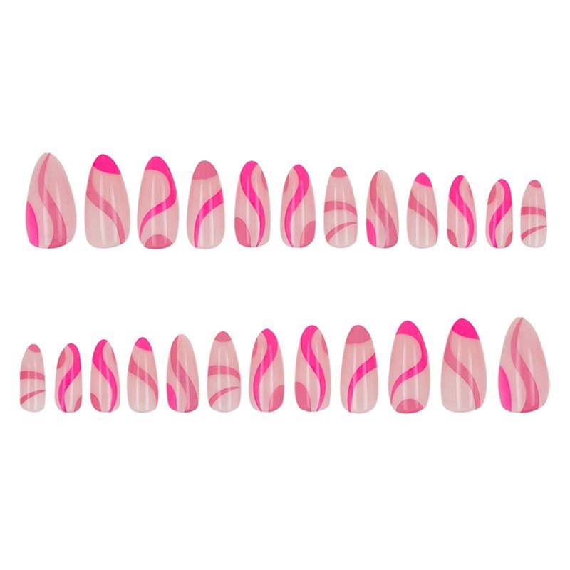 UNIQ Kreativa naglar med lim Rosa 2