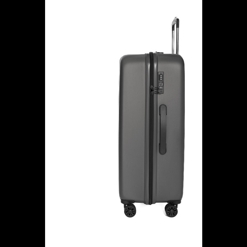 Aries Travel Kuffert Palermo Gråbrun 75 Cm 3