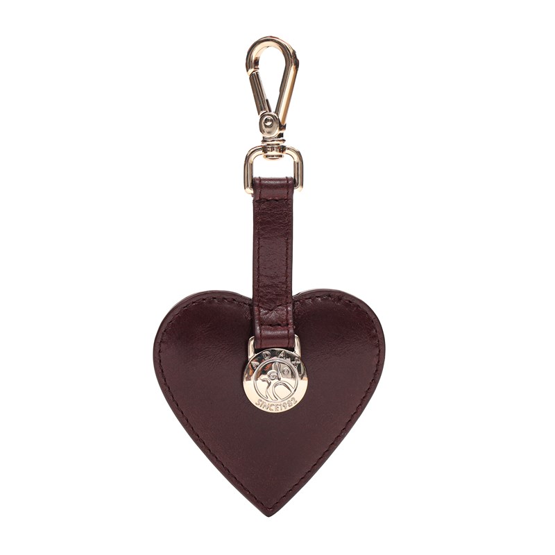 Adax Bag charm hjerte Victoria Bordeaux 2