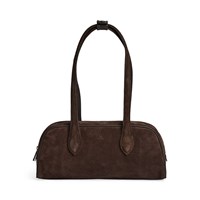 MARKBERG Skuldertaske EdenaMBG Suede M. Brun 1