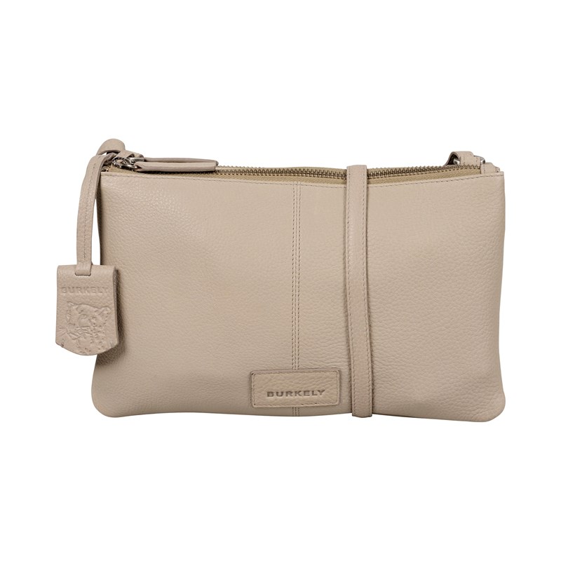 Burkely Crossbody Soft Skylar Double Beige/grå 1