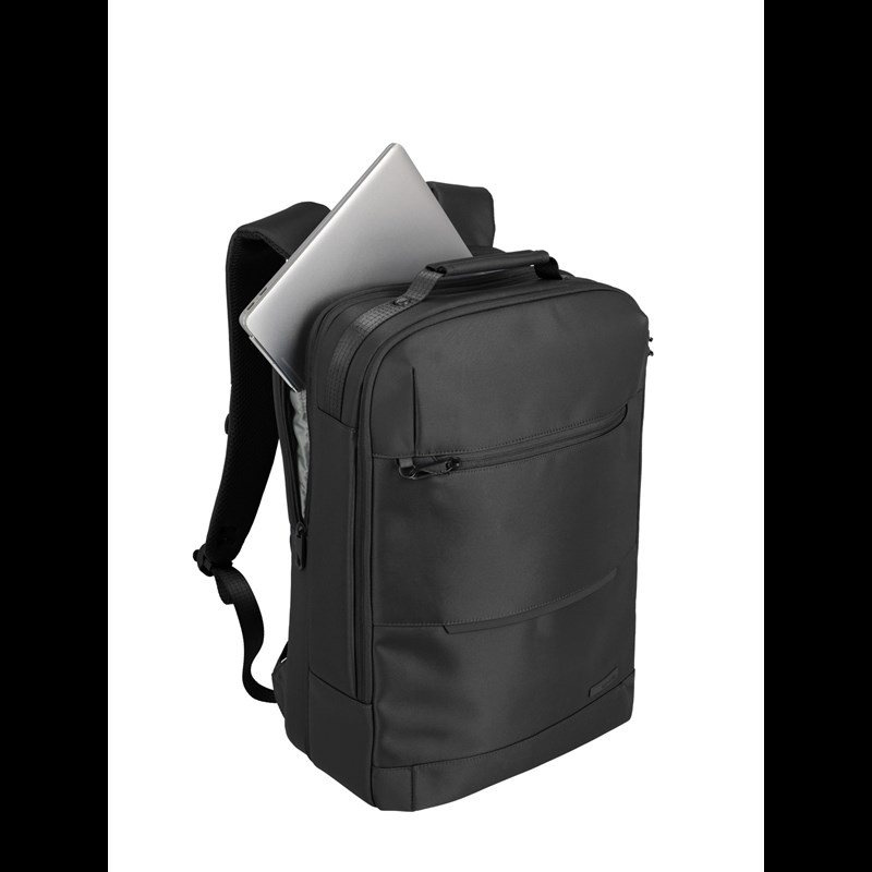 travelite WORKFLOOW backpack L, black Svart 15" 6
