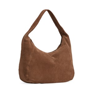 Markberg Axelväska Samarambg Suede Kastanj
