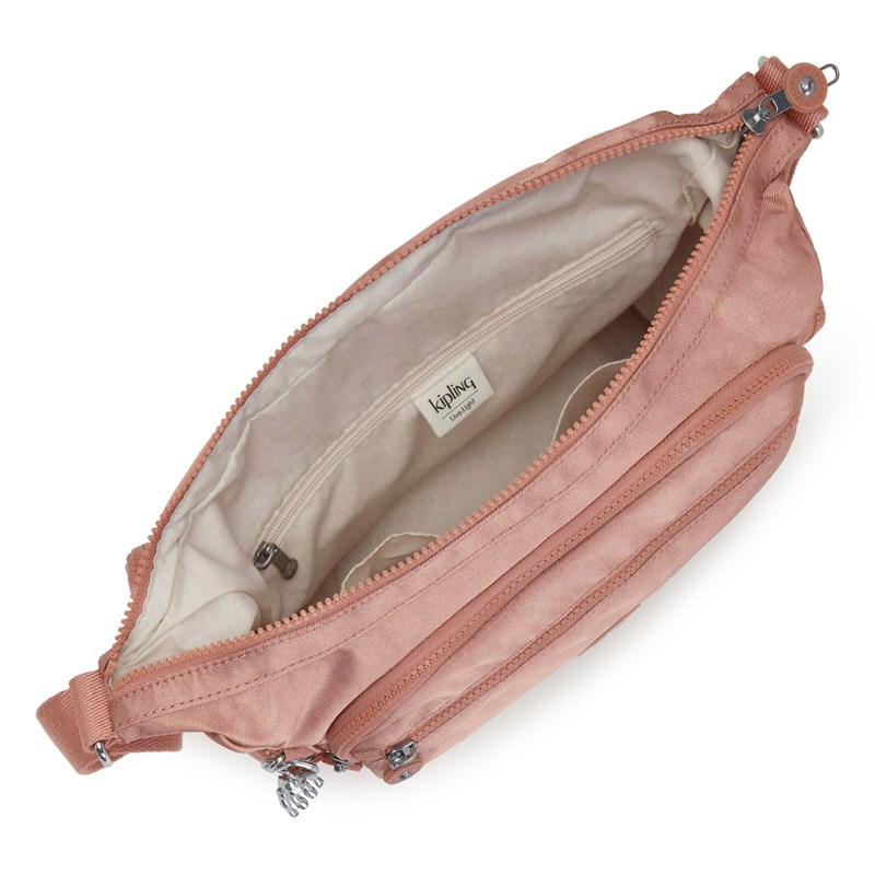 Kipling Skuldertaske Gabbie Rosa 3