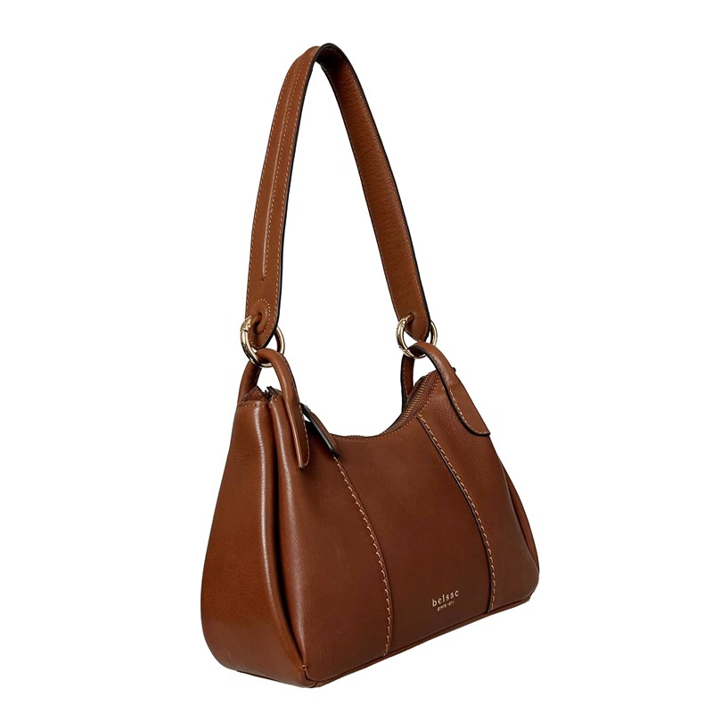 Belsac Skuldertaske Rebecca  Cognac 2