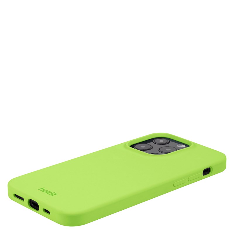 Holdit Mobilcover Acid Green Grøn iPhone 13 pro 3