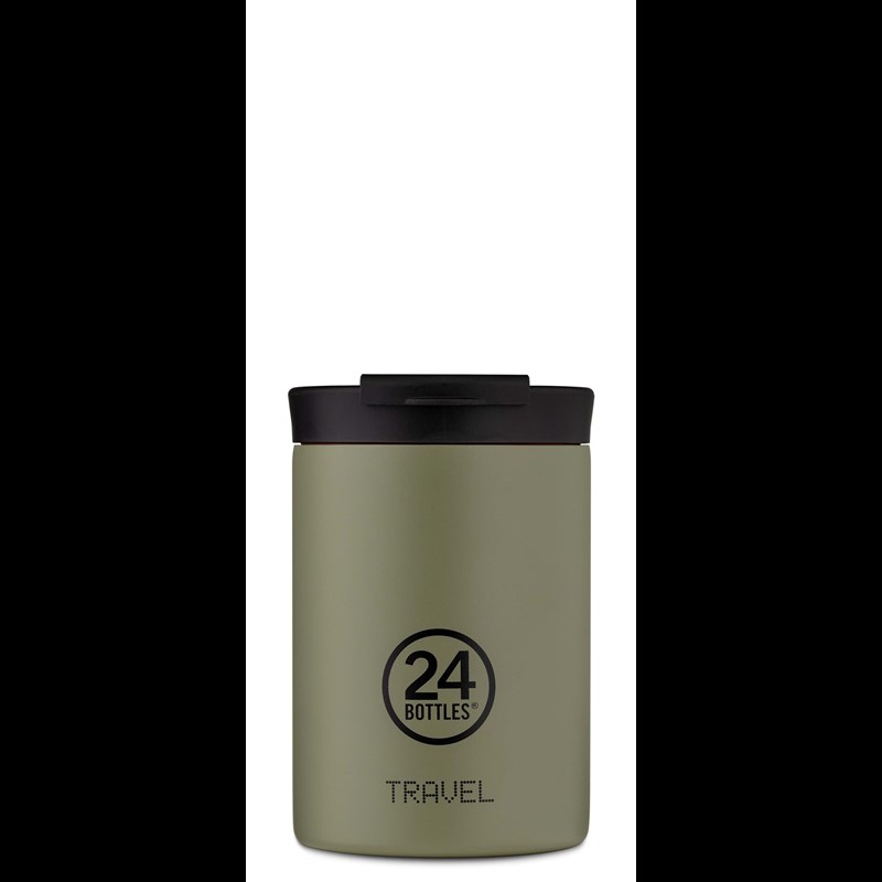 24Bottles Termokrus Travel Tumbler Army Grøn 1