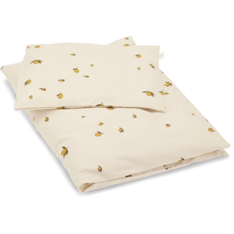 Konges Sløjd Sängkläder baby Lemon Citron mönster 70x100 1