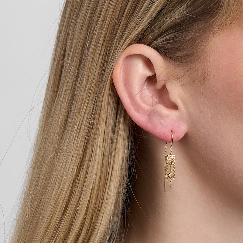 Studio Z Ørehænger Solara Guld 2