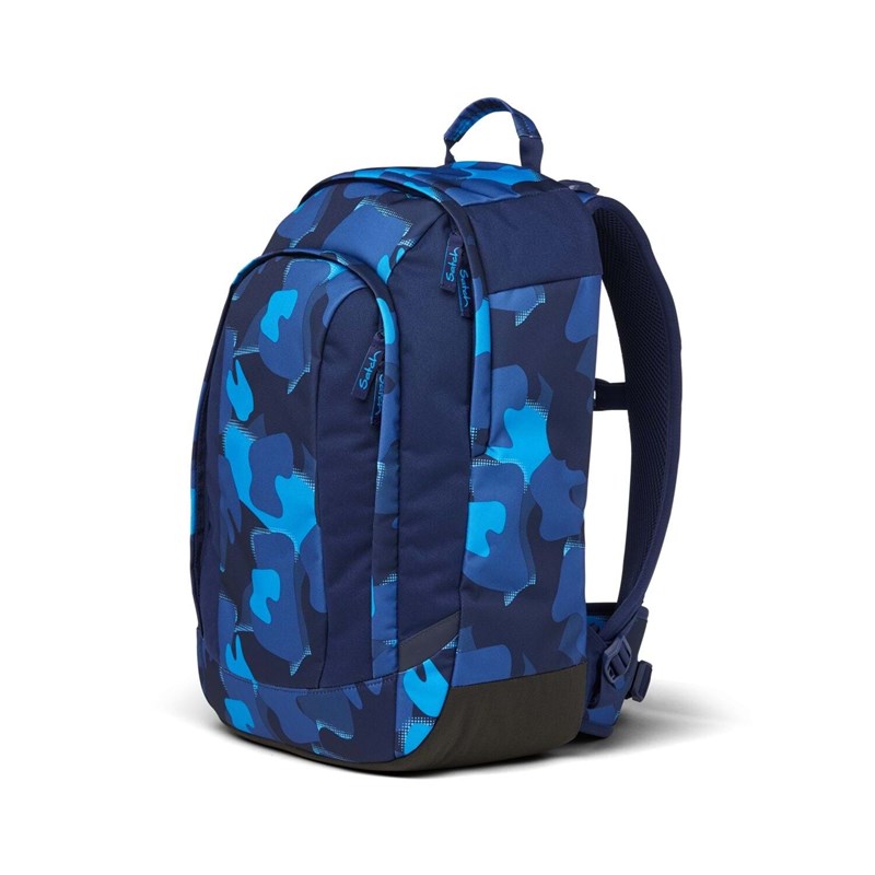 Satch Skoletaske Air Troublemaker Blå camuflage 9