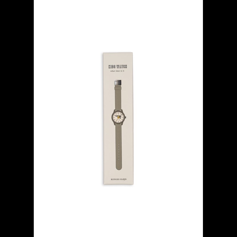 Konges Sløjd Barnklocka Lemon Beige 3