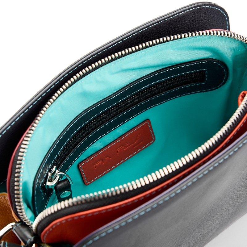 Pia Ries Crossbody Tropical Lurea   Svart 11
