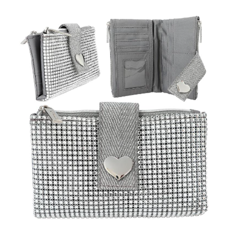 TOPModel Pung Glitter Queen Sølv 3