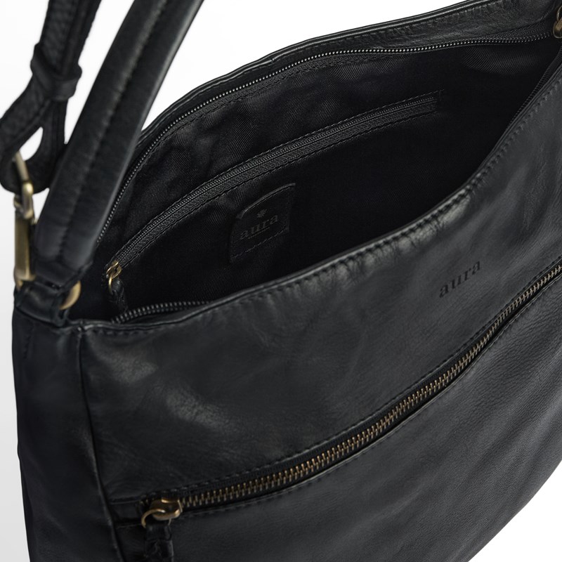 Aura Skuldertaske Salma  Sort 7