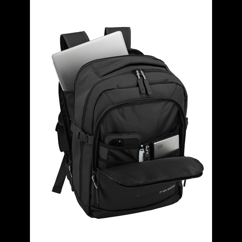 travelite Rygsæk Kick off Cabin Backpack Sort 2