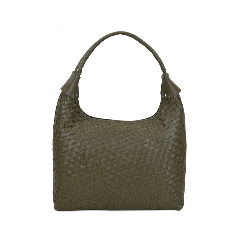 Núnoo Skuldertaske Maxi Dandy Oliven Grøn 13" 1